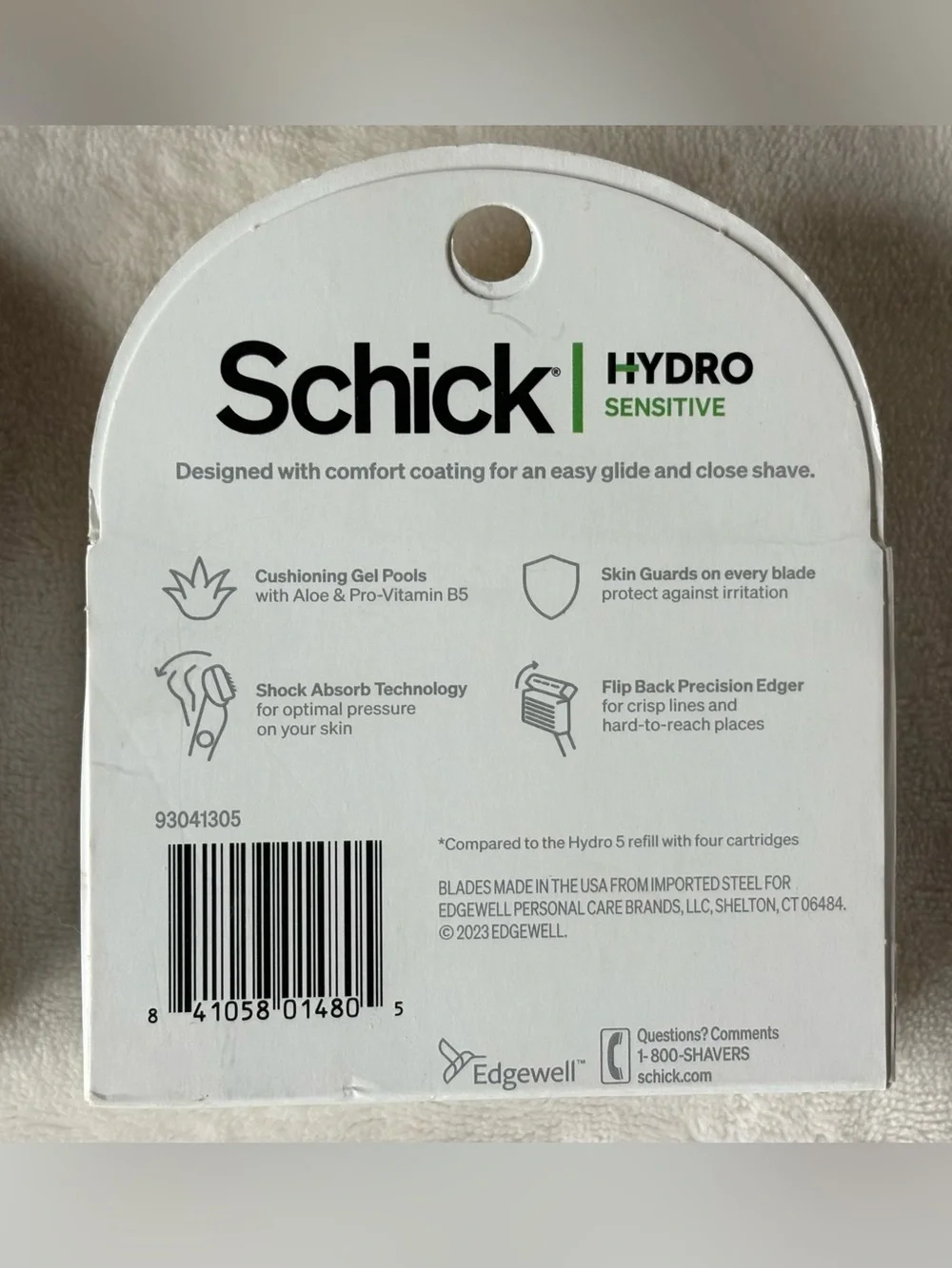 Schick Hydro Sensitive Men's Value Pack Refill  (2 Boxes)